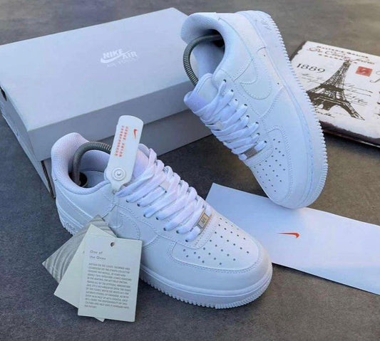 Nike Air Force 1 ’07 – Premium Triple White | Men & Women