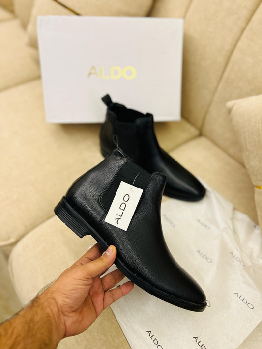 ALDO Men's Wrinkle-Free Chelsea Boots - Black