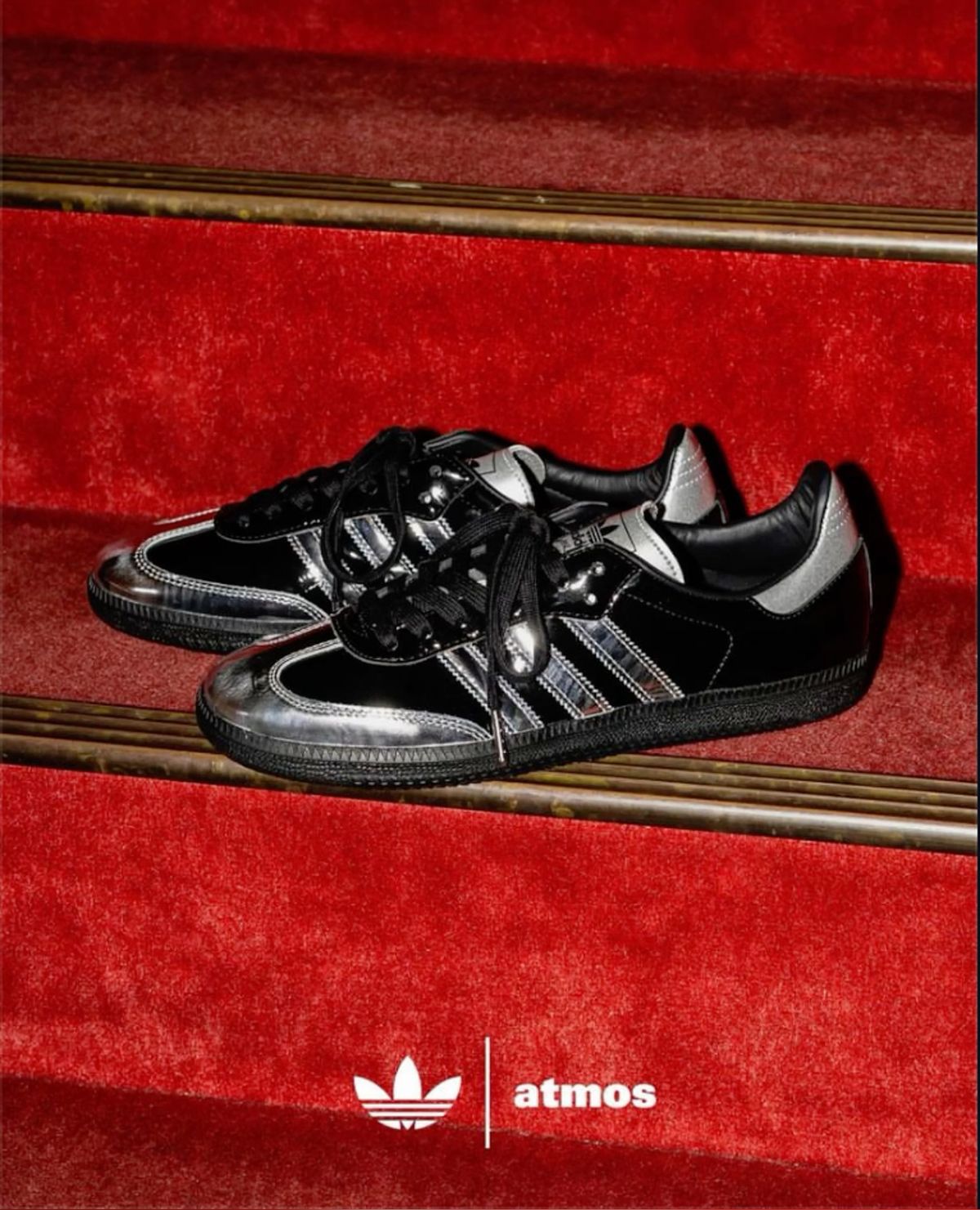 Adidas Originals Samba Atmos Black Silver – Showroom Quality With ORIGINAL BOX