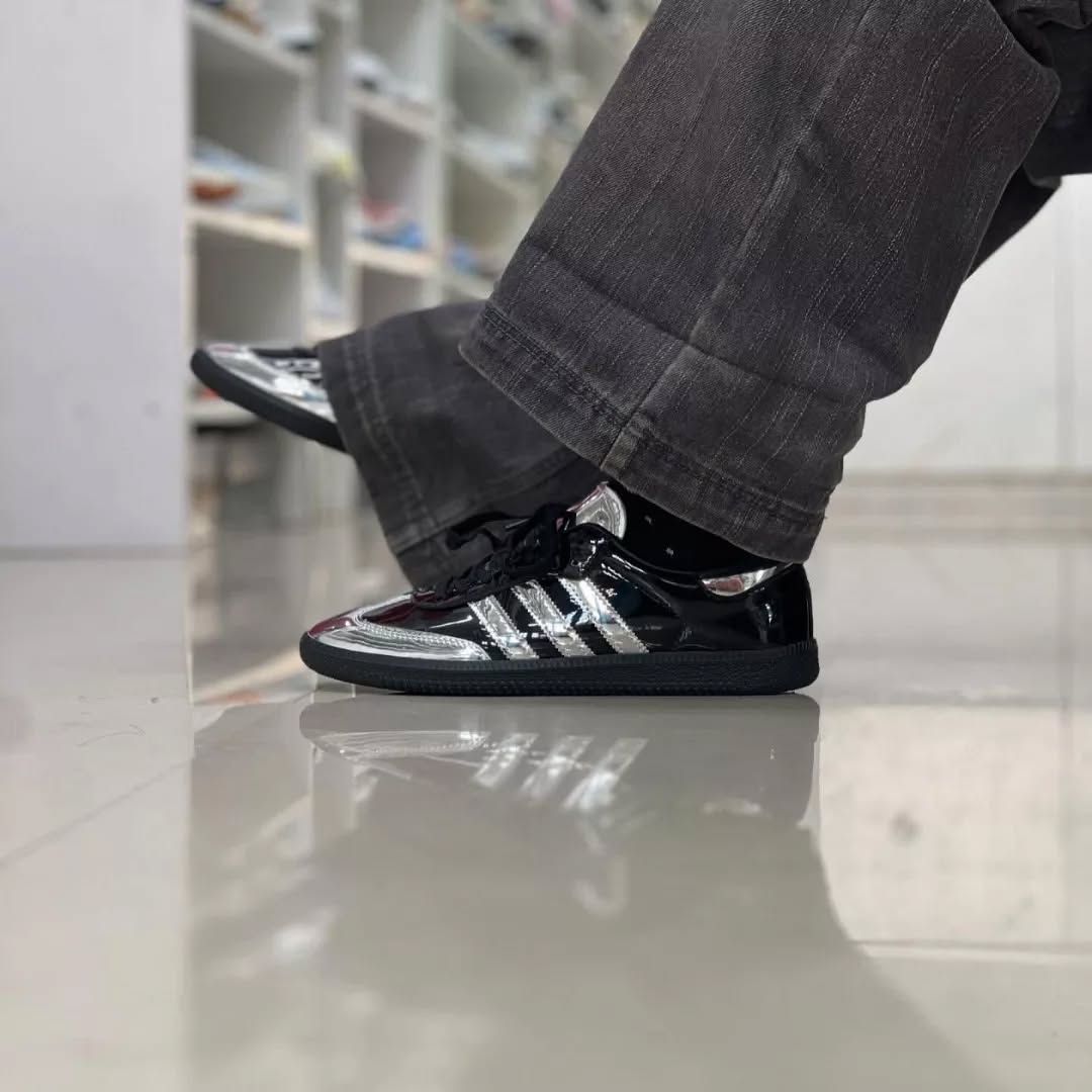 Adidas Originals Samba Atmos Black Silver – Showroom Quality With ORIGINAL BOX