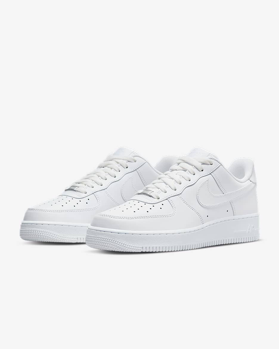 Nike Air Force 1 ’07 – Premium Triple White | Men & Women
