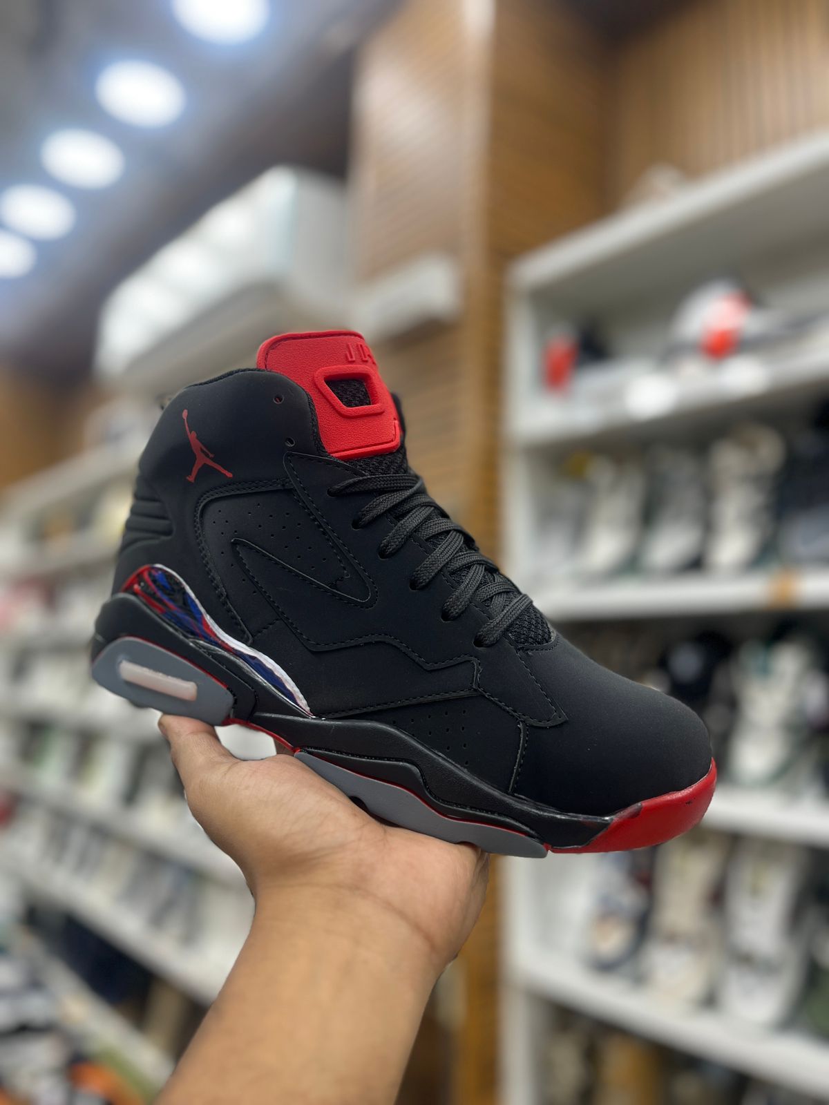 Men’s High-Top Sneakers — Jordan Inspired Retro Basketball Style