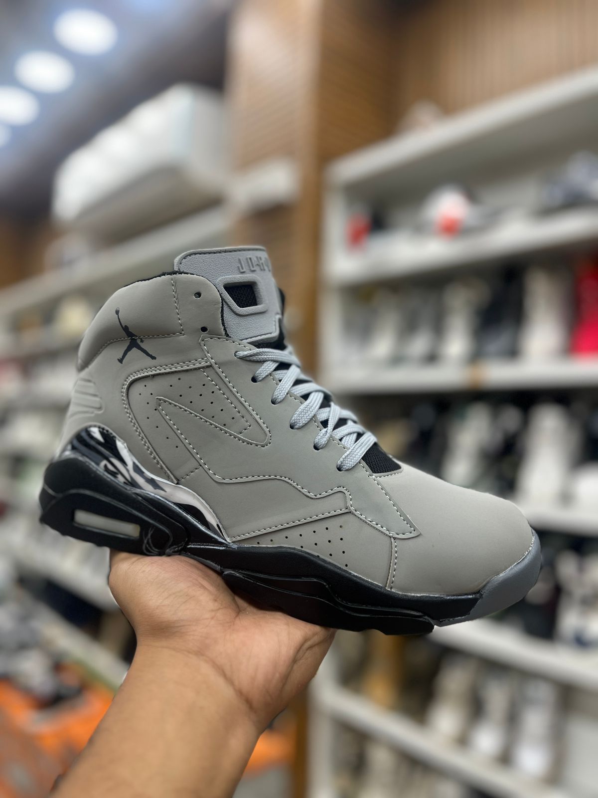 Men’s High-Top Sneakers — Jordan Inspired Retro Basketball Style