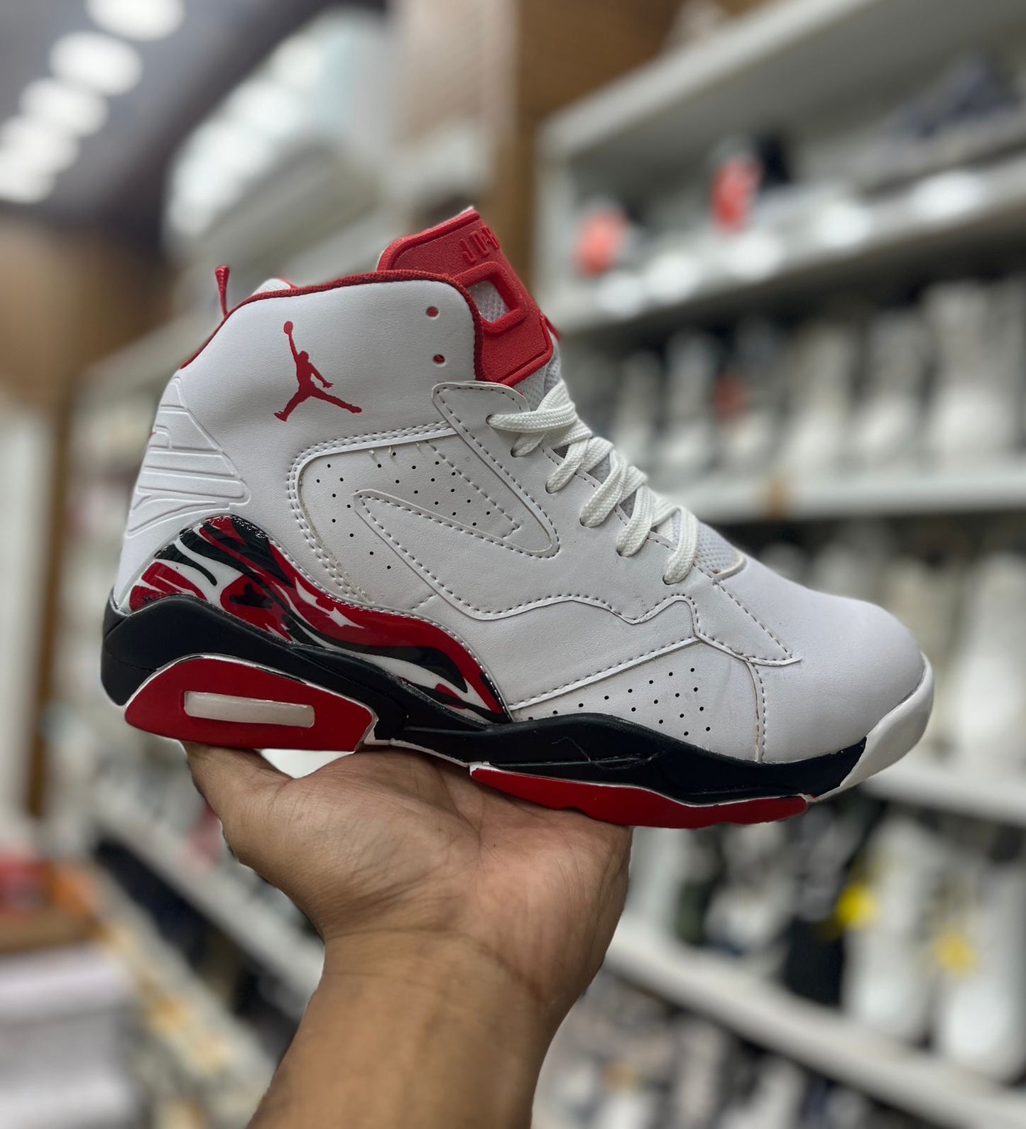 Men’s High-Top Sneakers — Jordan Inspired Retro Basketball Style