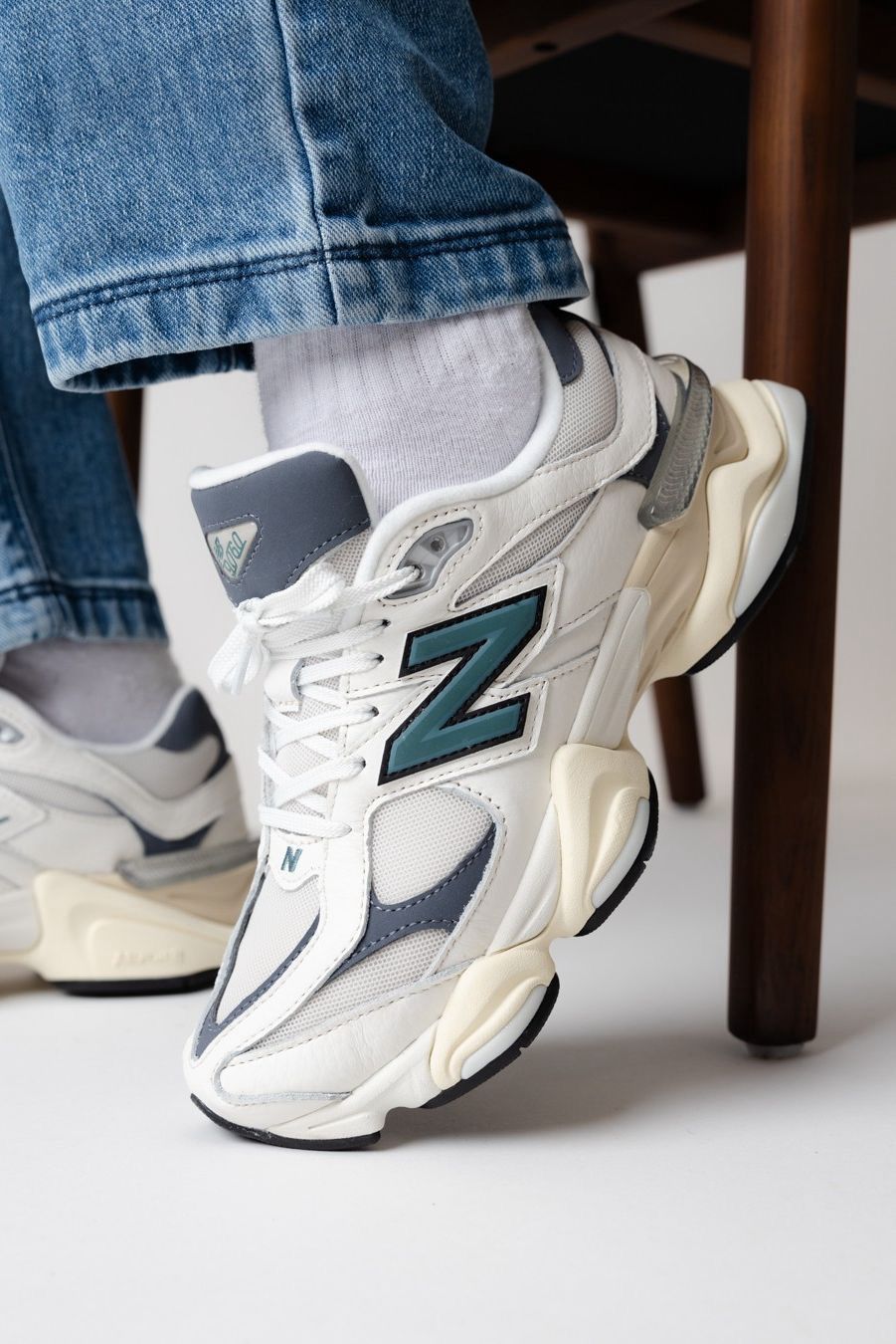 New Balance 9060 "White Silver" - Men's Premium Sneakers